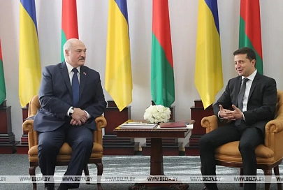 Первая встреча Лукашенко и Зеленского прошла в Житомире